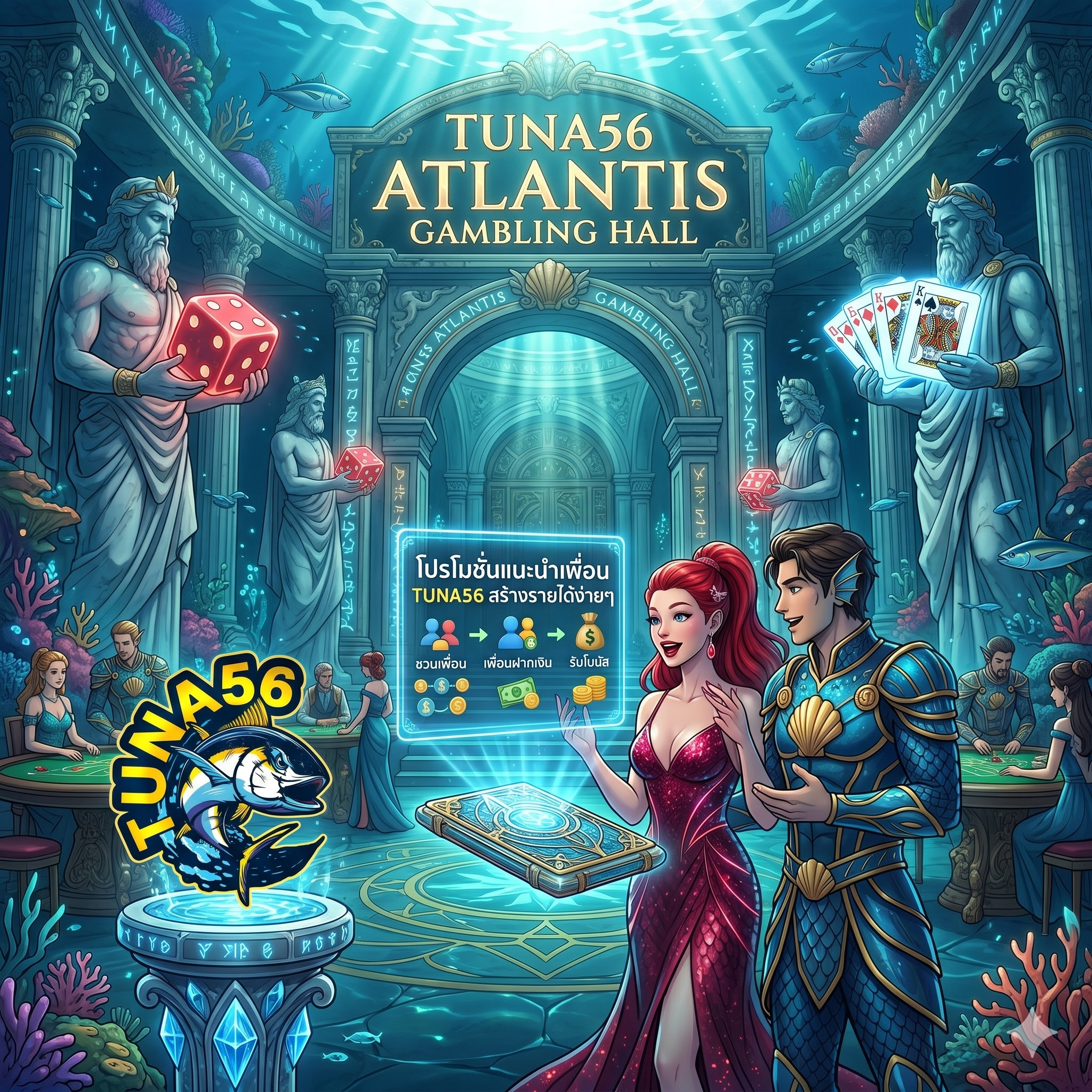 โปรโมชั่นแนะนำเพื่อน TUNA56